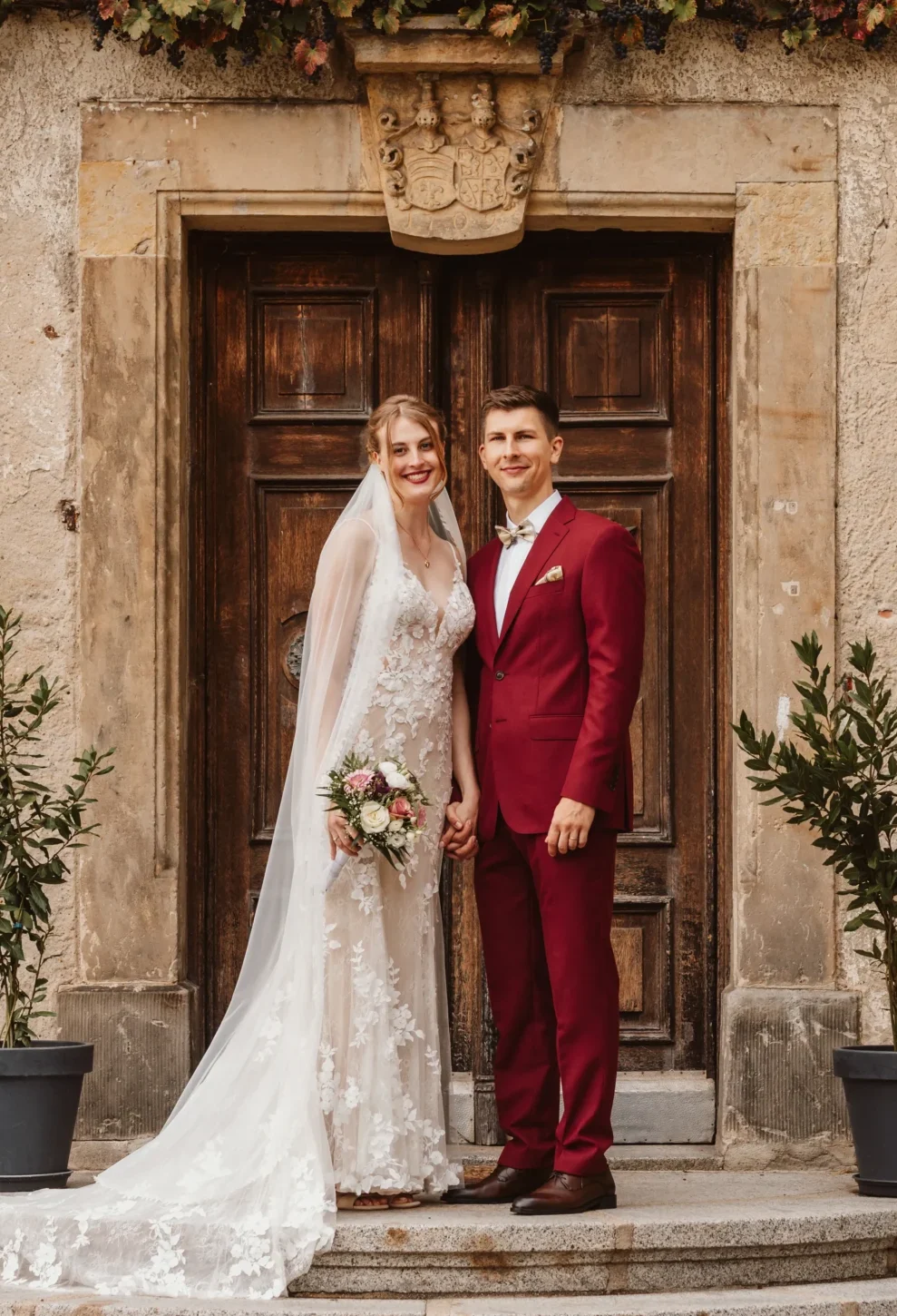 Hochzeitspaar Antonia und Vincent